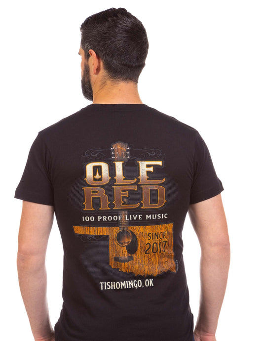 Ole Red Tishomingo Oklahoma Guitar T-Shirt
