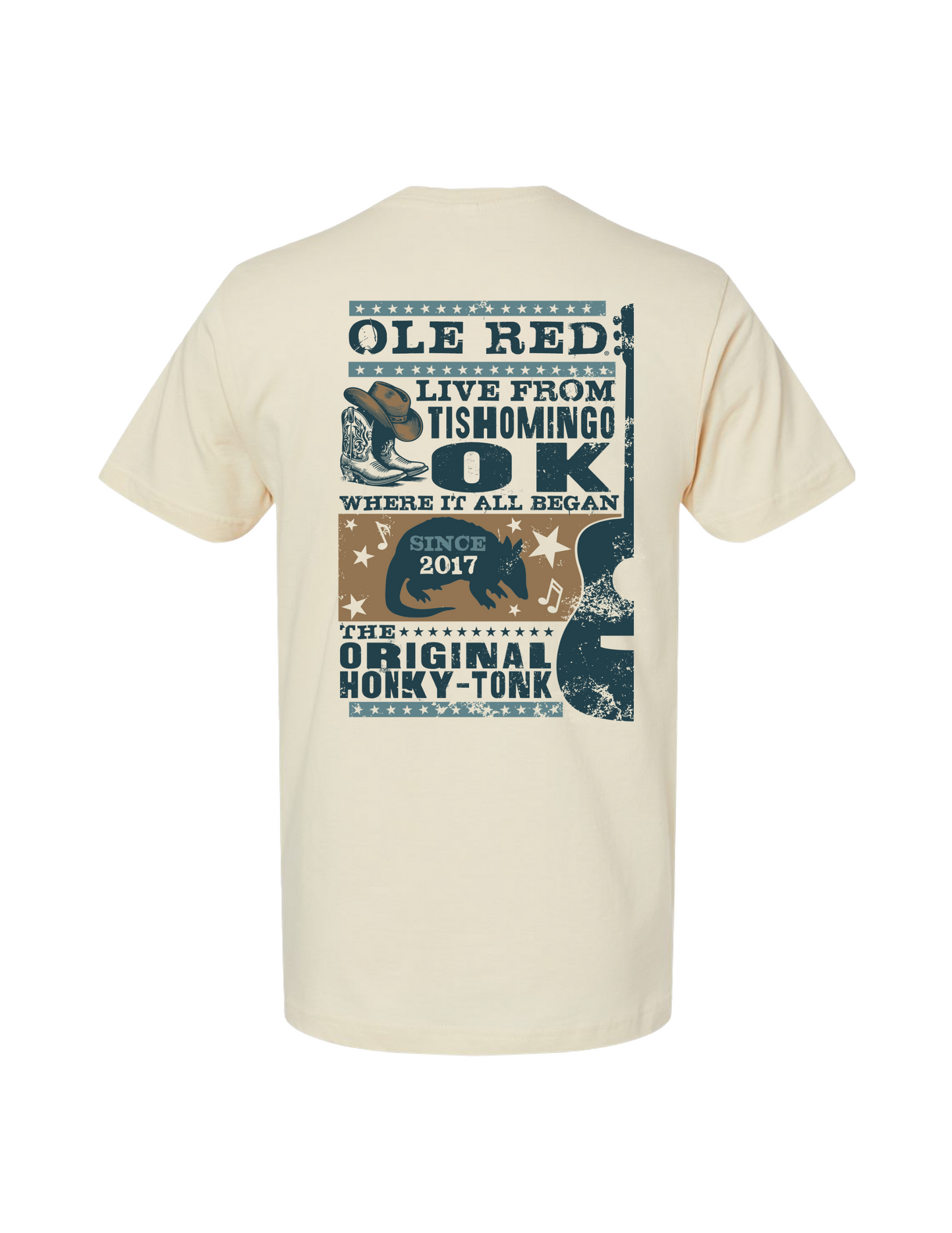 Ole Red Tishomingo Poster Series T-Shirt