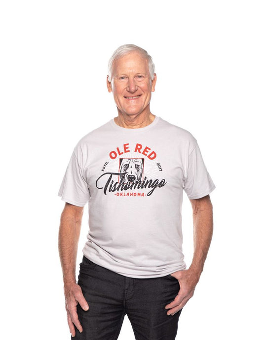Ole Red Tishomingo Unisex Burst Script T-Shirt