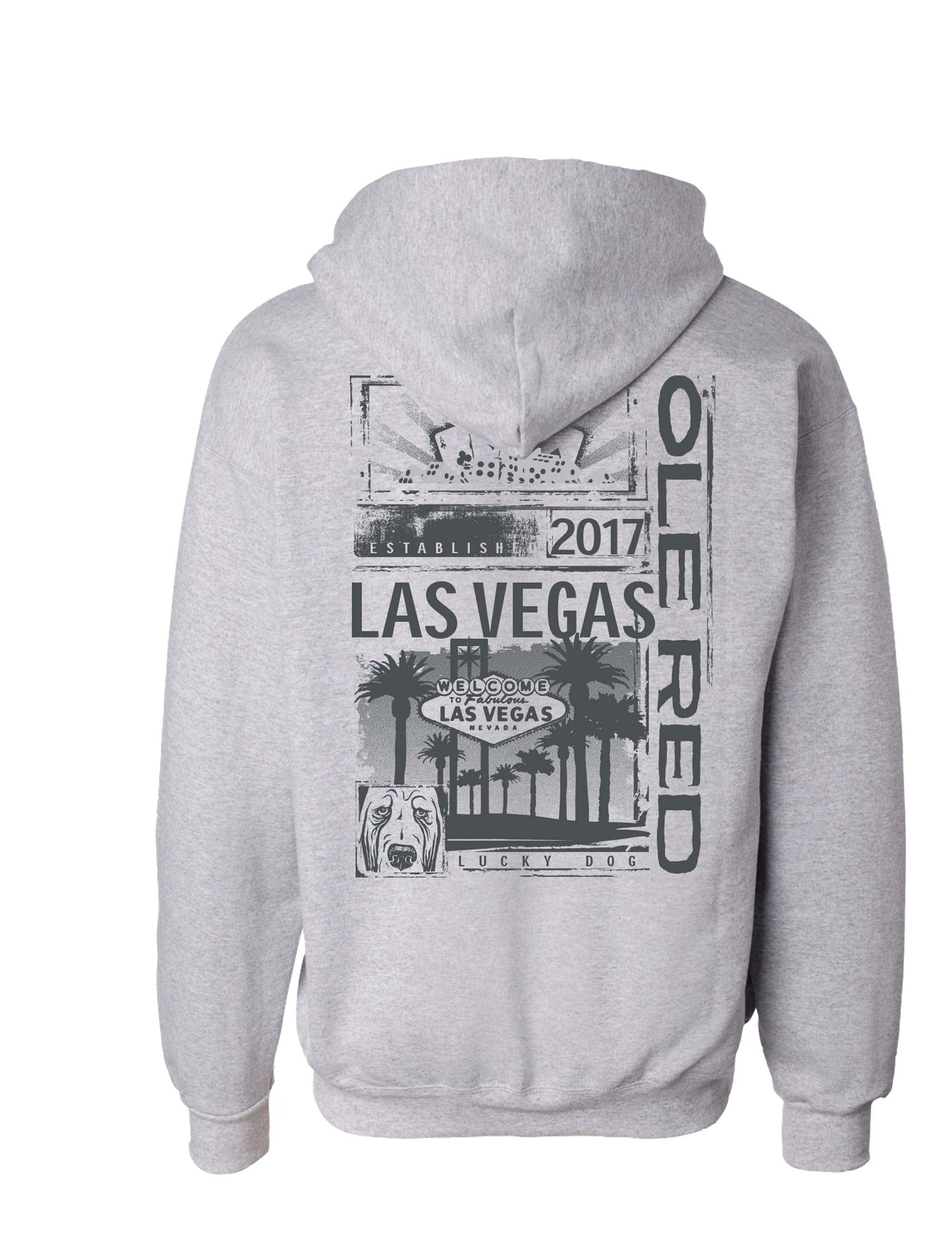 Ole Red Vegas Collage Zip Up Hoodie