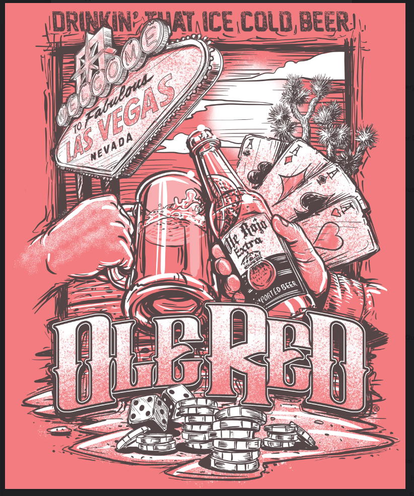 Ole Red Vegas Ice Cold Beer Tank Top