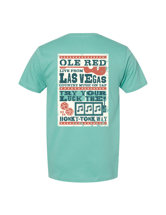 Ole Red Vegas Poster Series T-Shirt