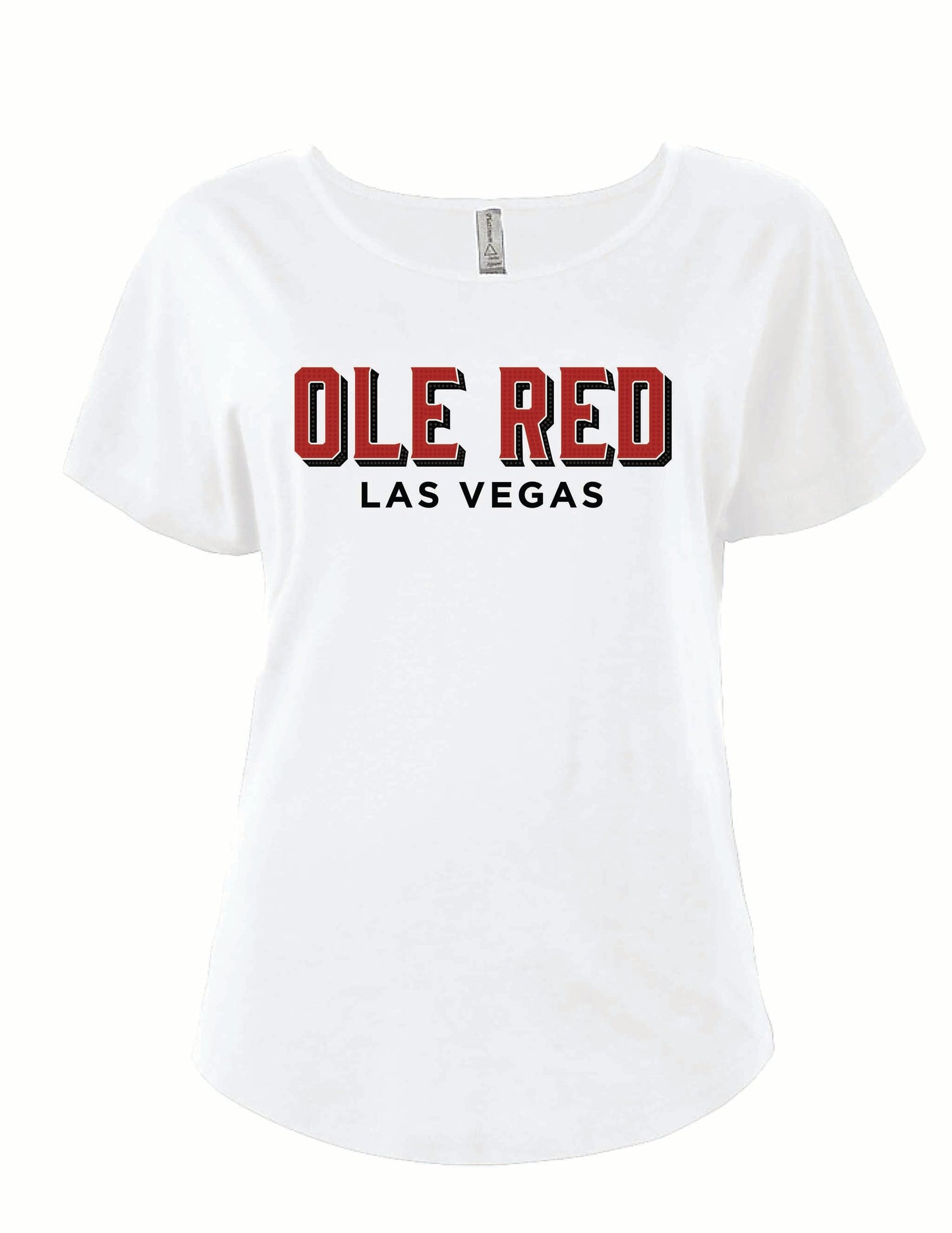 Ole Red Vegas Red Rhinestone Bling T-Shirt