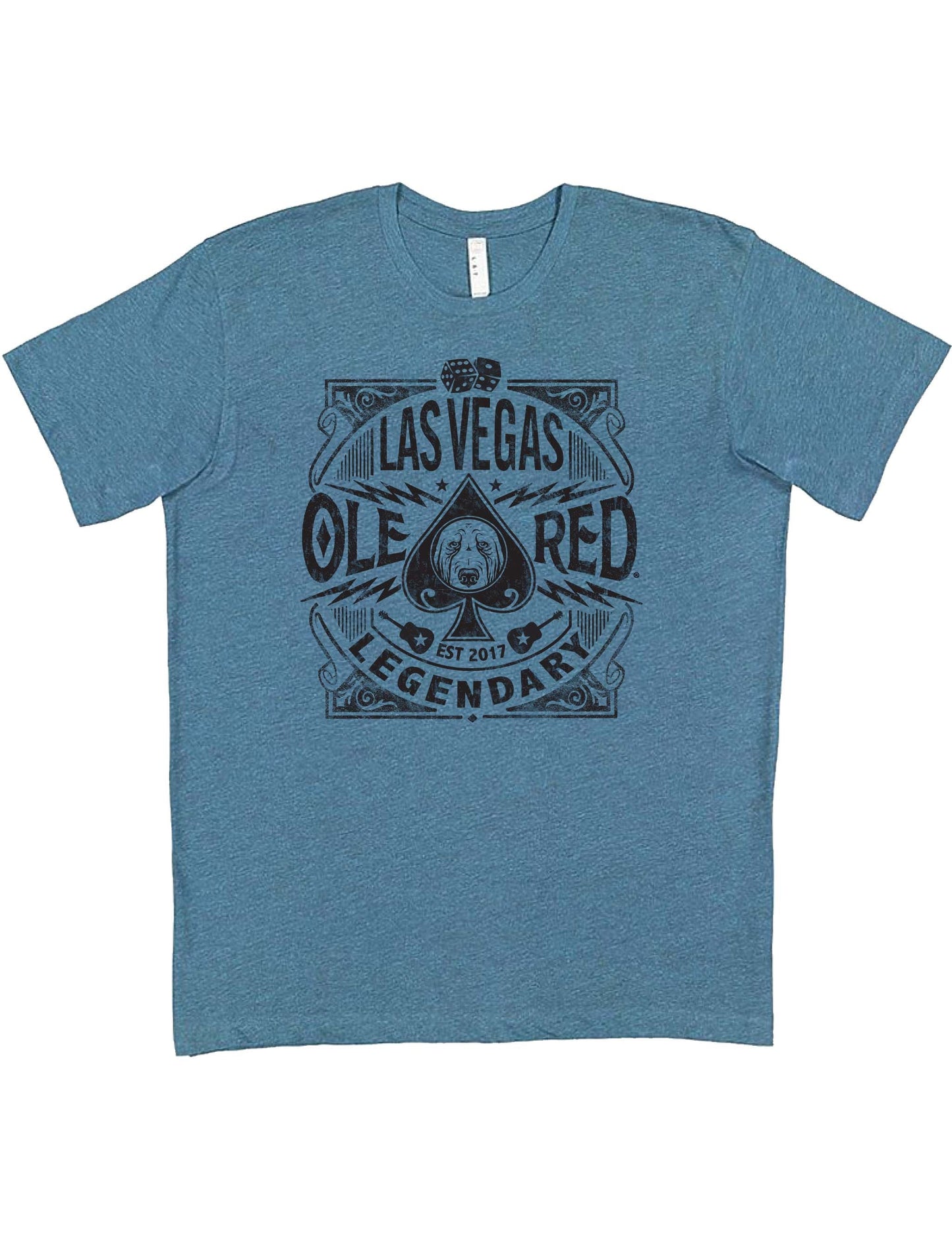 Ole Red Vegas Spade Flocked T-Shirt