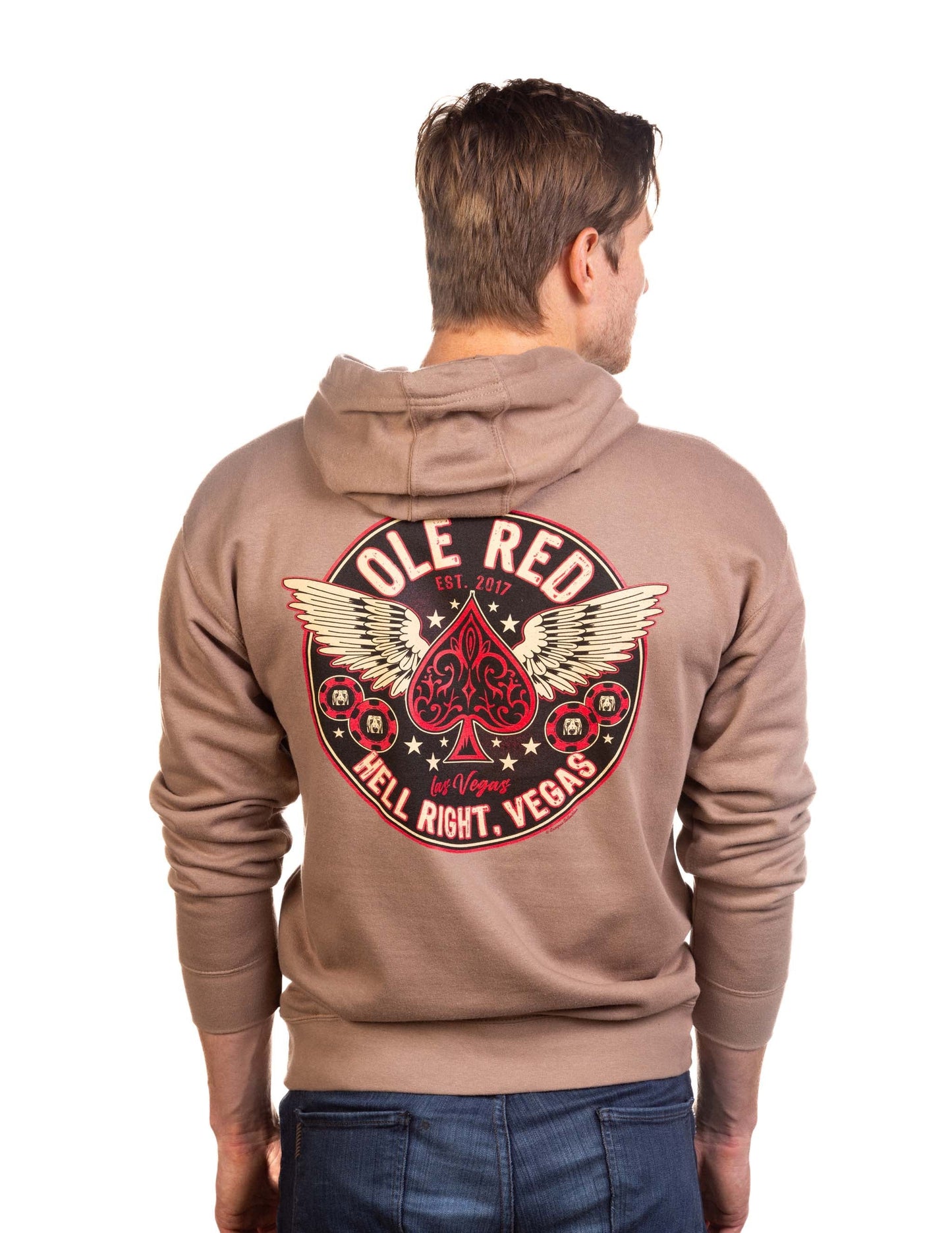 Ole Red Vegas Spade Wings Hoodie