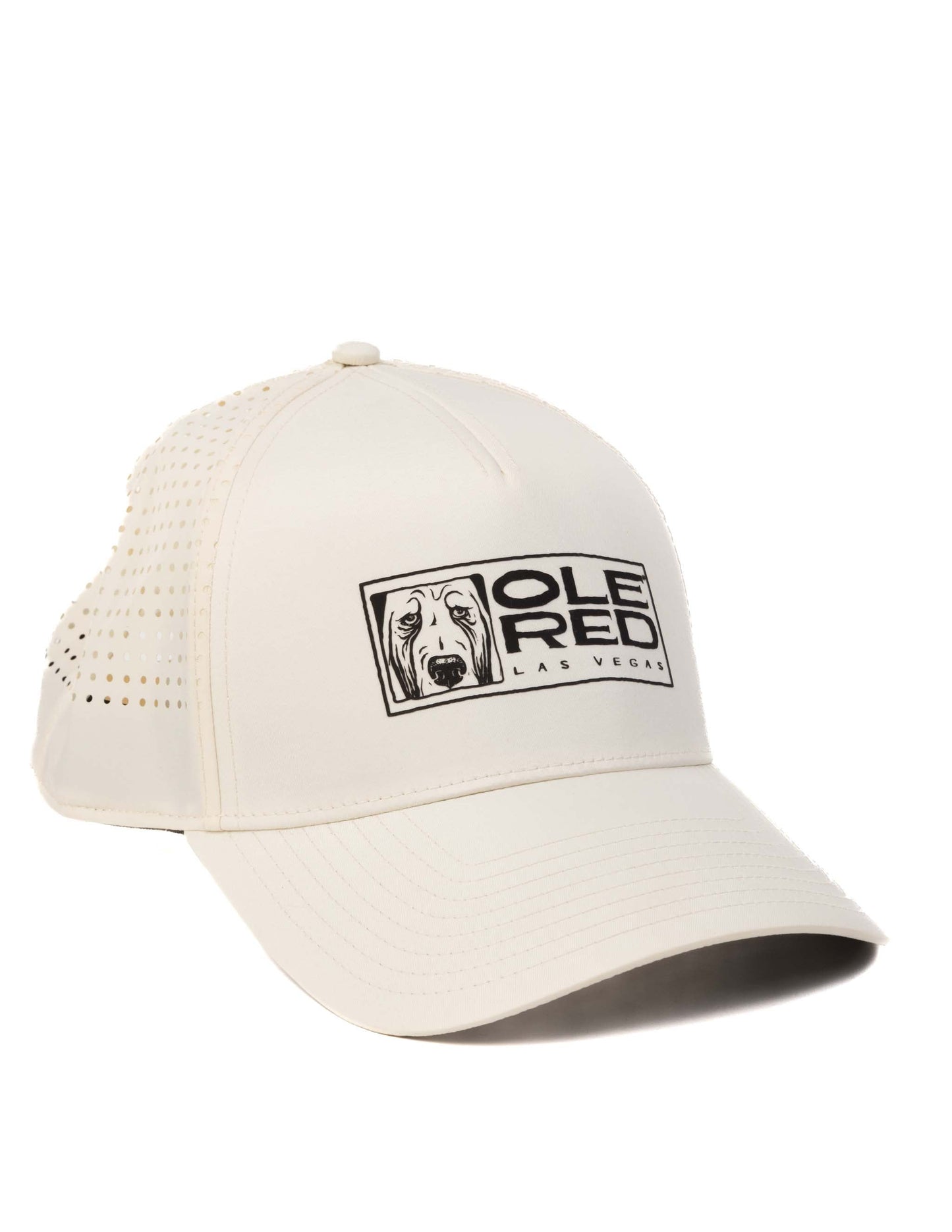 Ole Red Vegas Sport Logo Cream Performance Hat