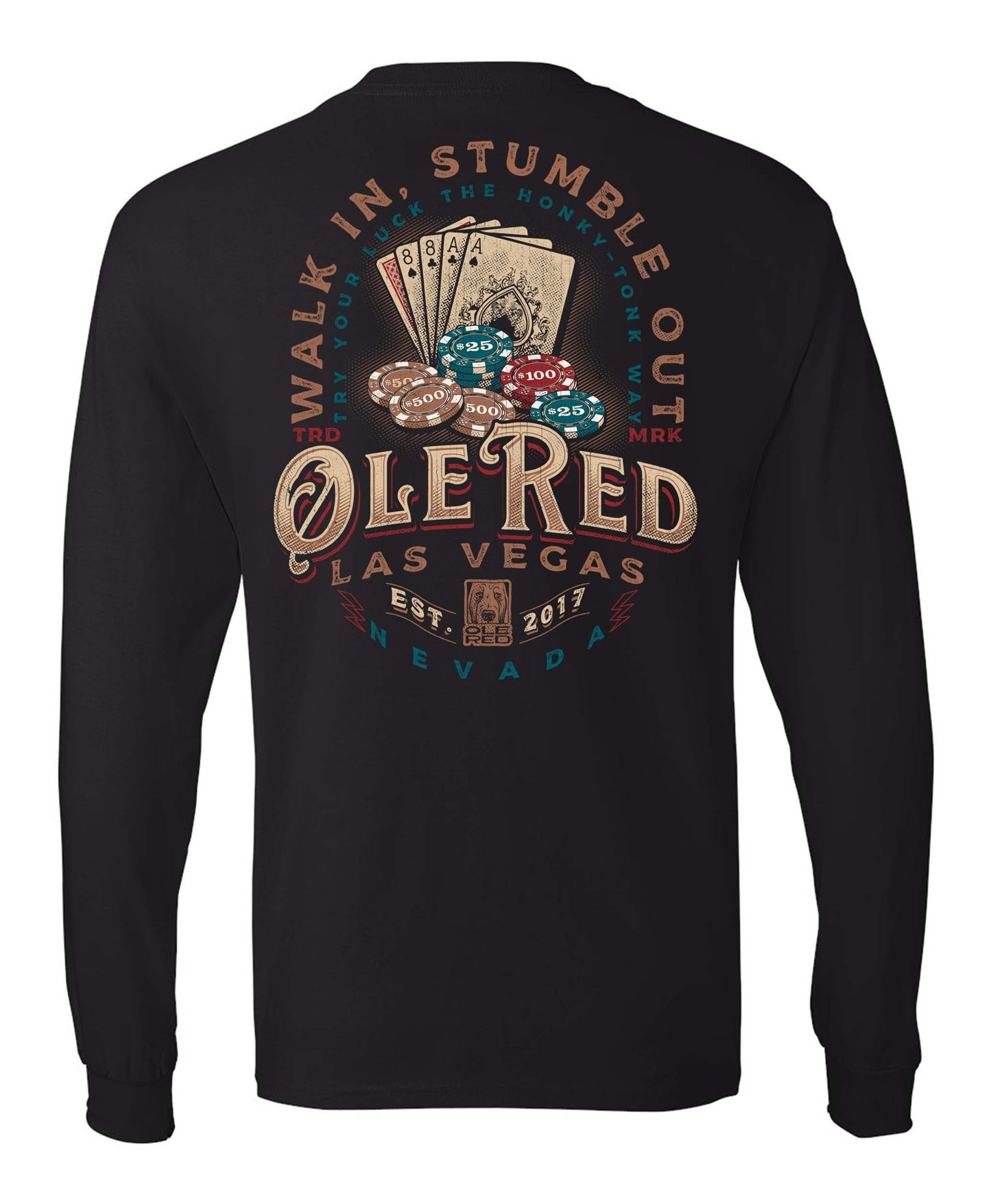Ole Red Vegas Stumble Out Long-Sleeve T-Shirt