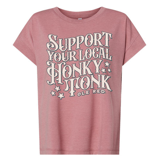 Ole Red Women's Support Your Local Honky Tonk T-Shirt