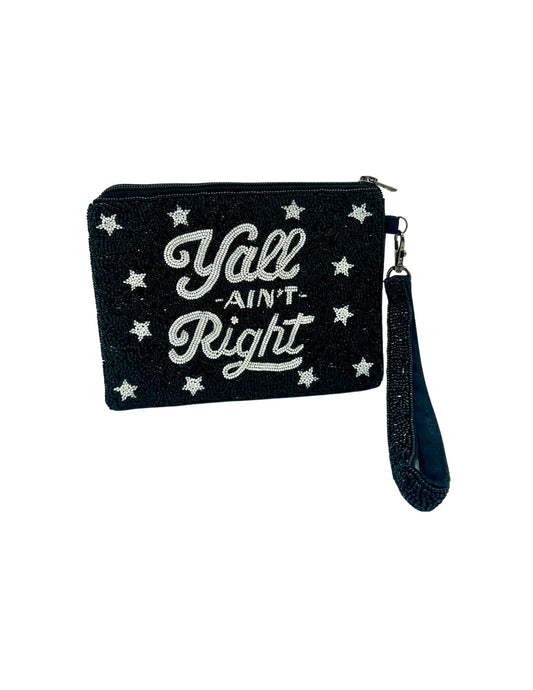 Ole Red Y'All Ain't Right Beaded Pouch