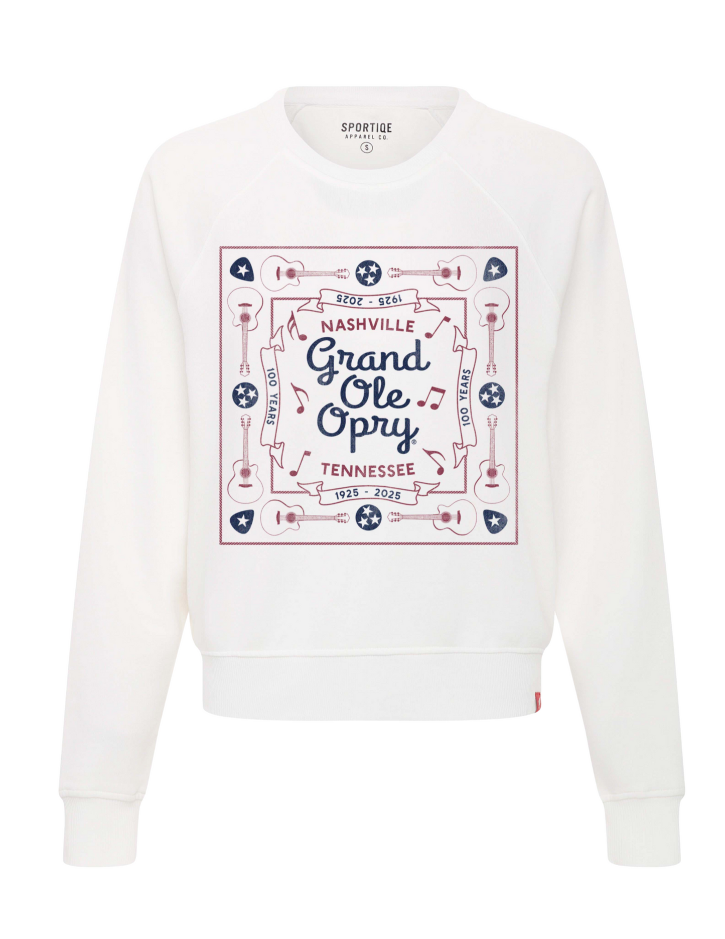 Opry 100 Bandana Americana Crew Sweatshirt