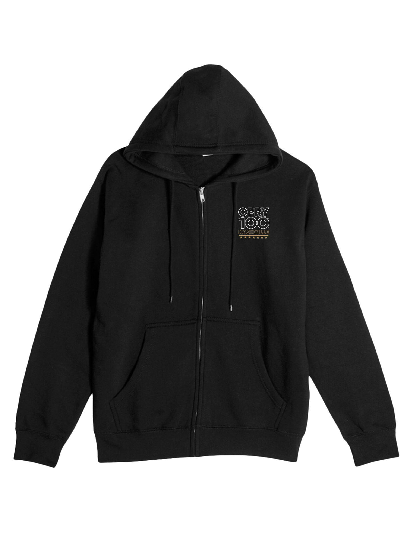 Opry 100 Member List Stage Zip Up Sweatshirt