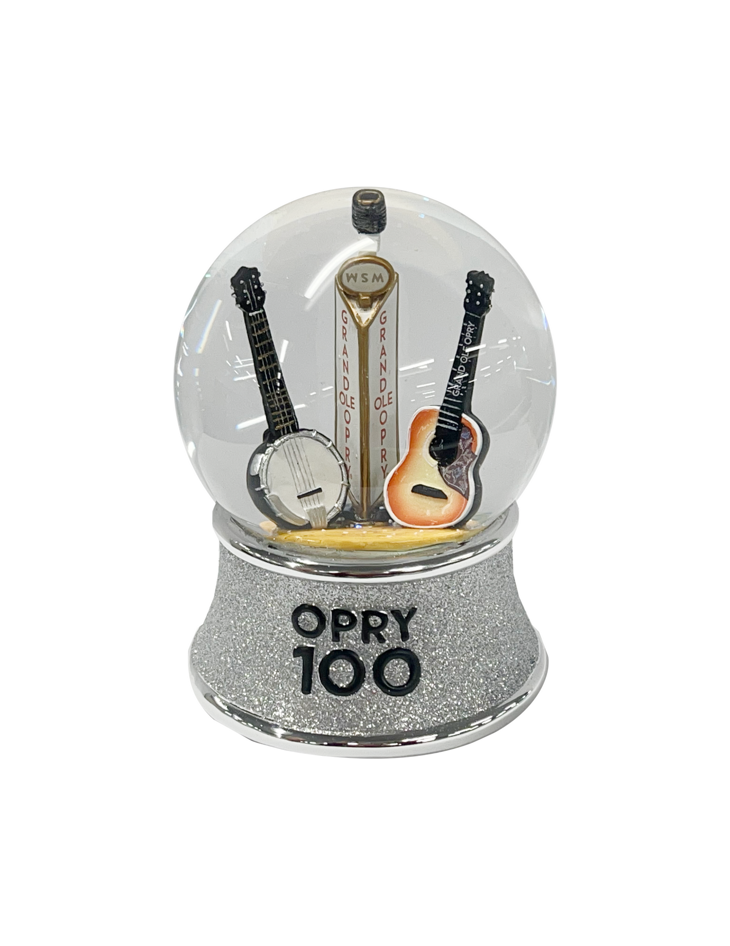 Opry 100 Years LED Glitter Dome Snow Globe