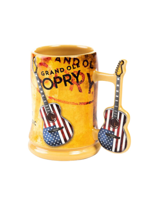 Opry American Flag Guitar Mug