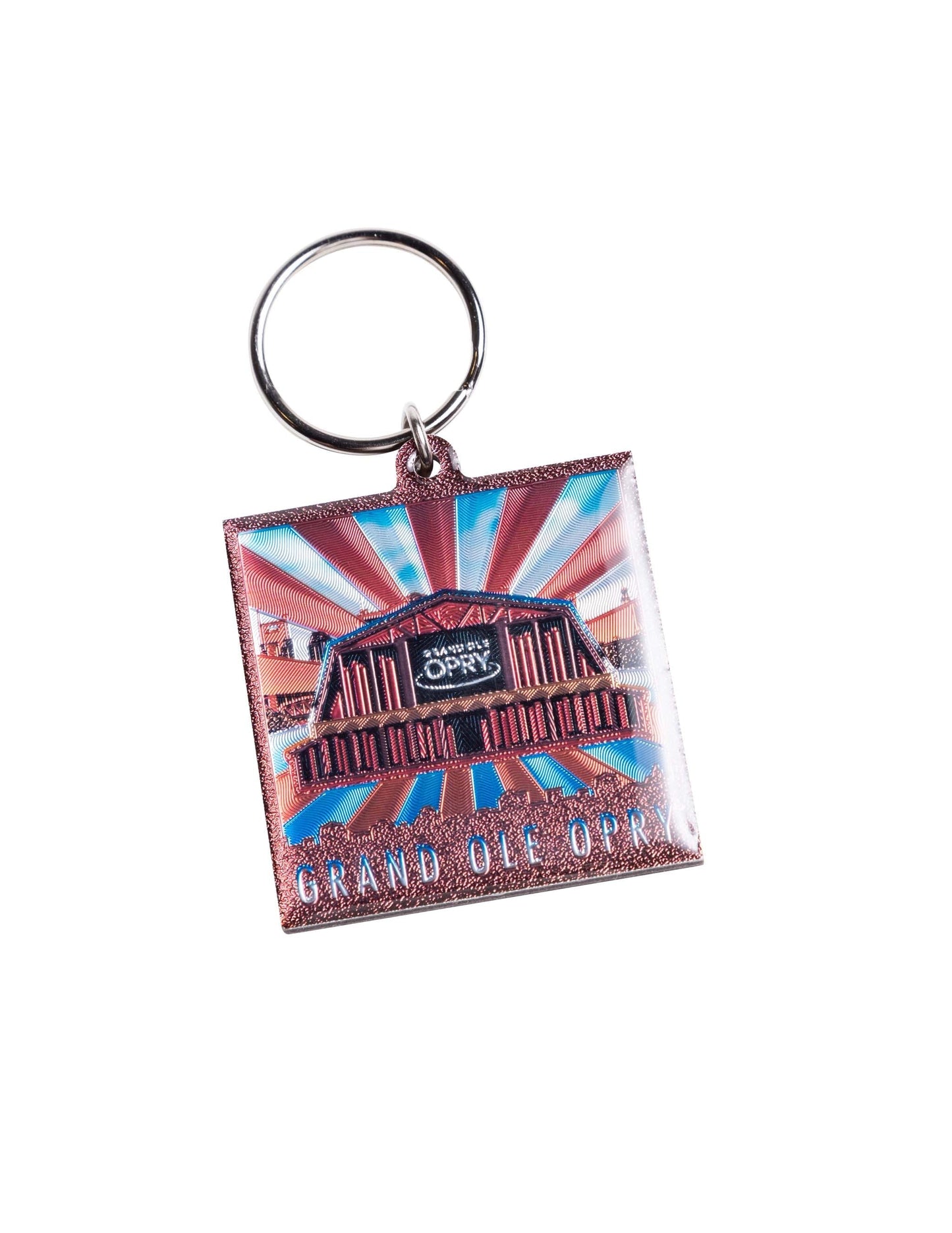 Opry Barn Rays Skyline Keychain