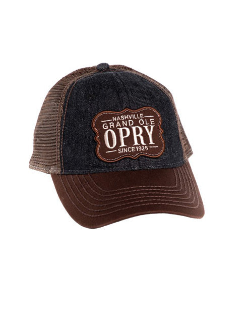 Opry Brown Buckle Hat