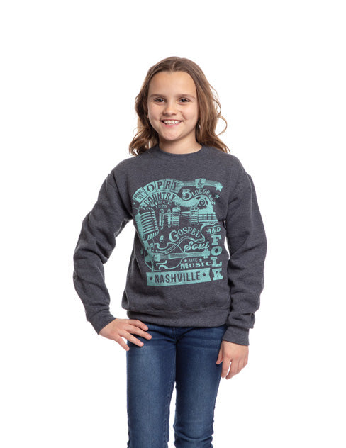 Opry Country Music Youth Sweatshirt