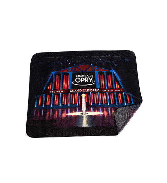 Opry Fleece Stage Blanket