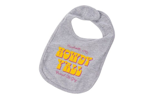 Opry Howdy Y'all Baby Bib