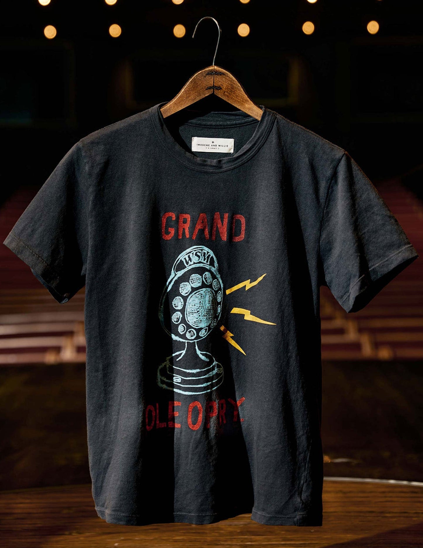 Opry Imogene + Willie Retro Microphone T-Shirt