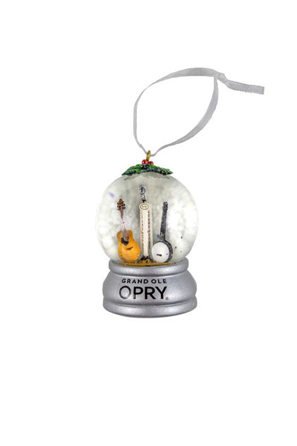 Opry Instrument Snow Globe Ornament