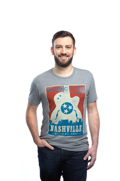 Opry Music City Guitar T-Shirt