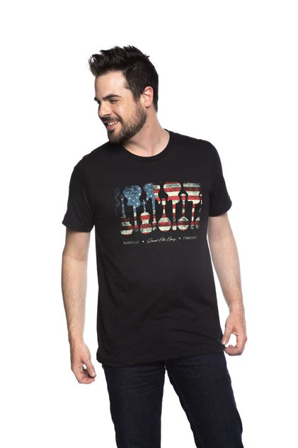 Opry Patriotic Guitars and Banjos T-Shirt