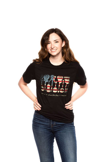 Opry Patriotic Guitars and Banjos T-Shirt