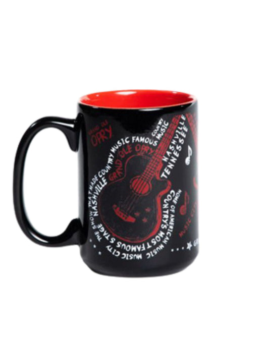 Opry Rock n' Roll Guitar Mug