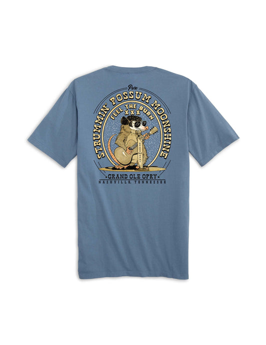 Opry Strummin' Possum Moonshine T-Shirt