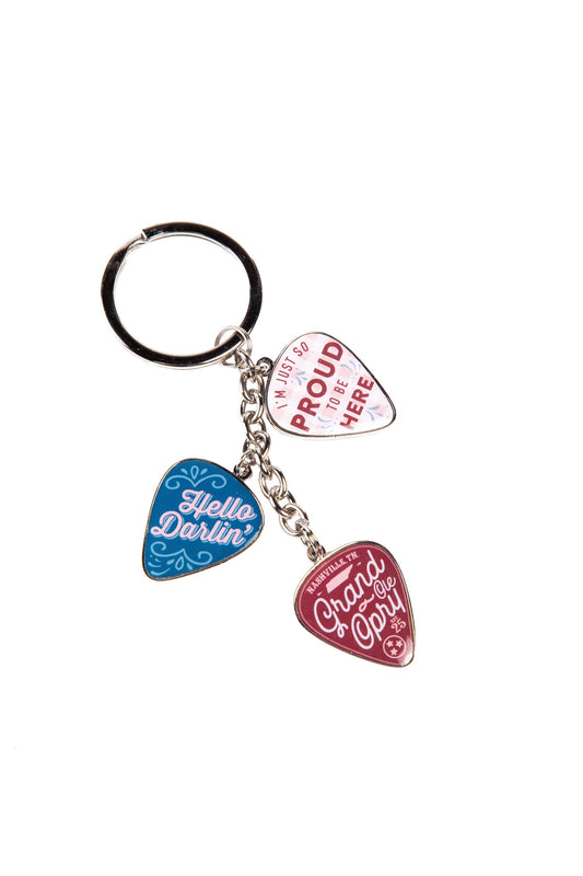 Opry Three Pic Dressing Room Keychain
