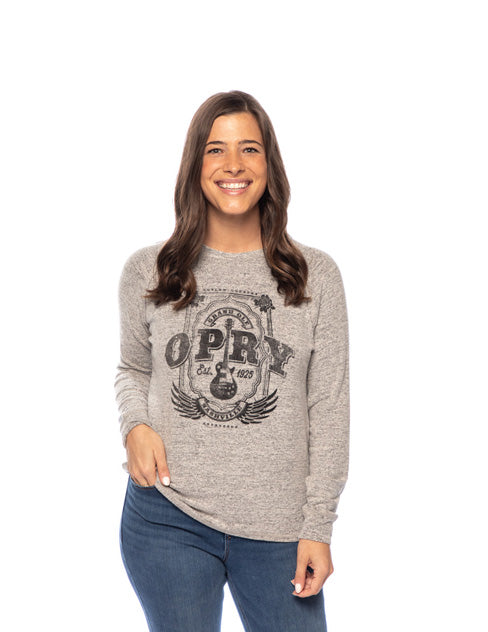 Opry Women's Winged Guitar Sweater