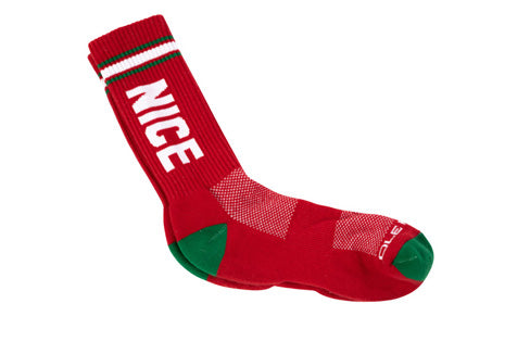 Ole Red Nice Unisex Novelty Holiday Socks-