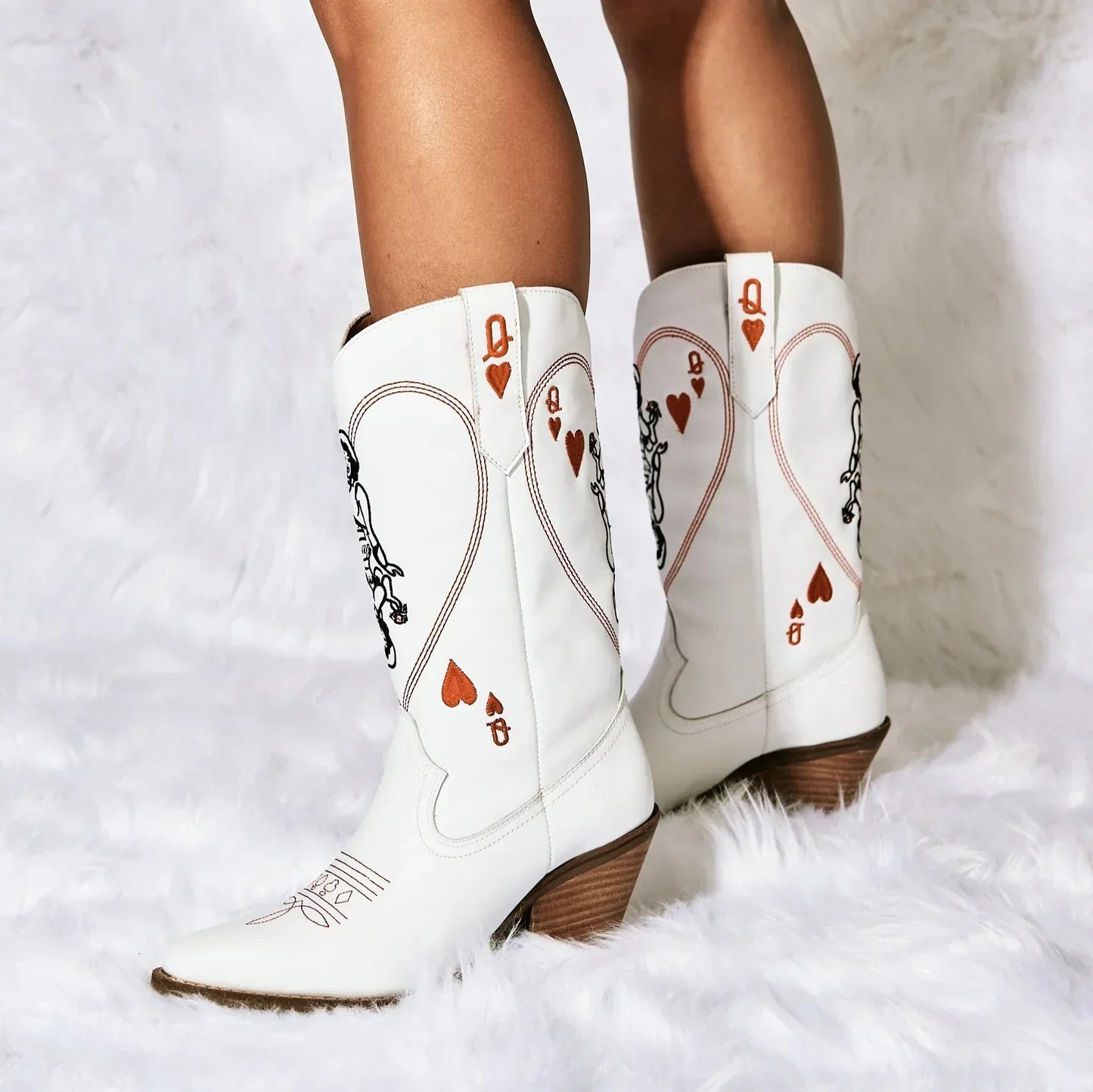 Queen of Hearts Boots by Dingo