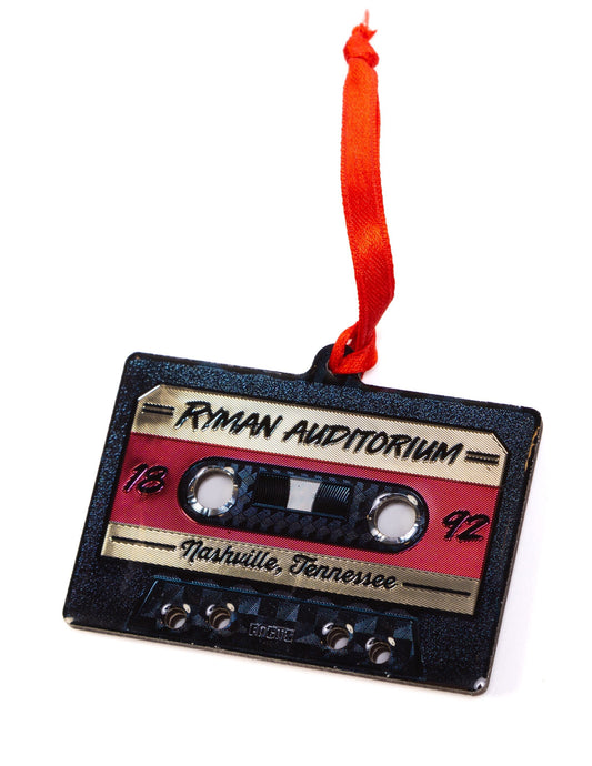 Ryman Cassette Tape Ornament