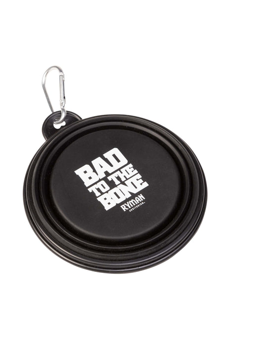 Ryman Collapsible Pet Bowl - Bad To The Bone