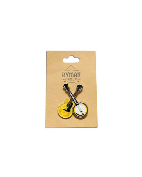 Ryman Crossed Instruments Pin