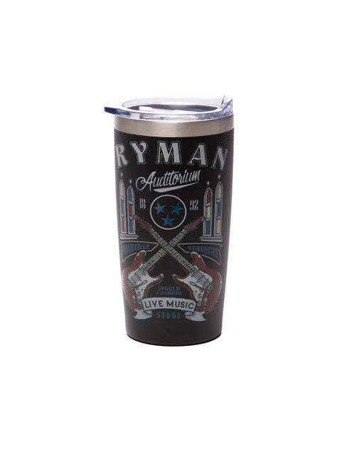 Ryman Crossed Rock Guitar Tumbler