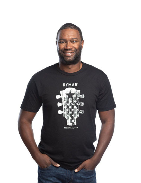 Ryman Flag Guitar Head T-Shirt