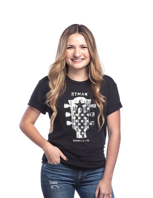 Ryman Flag Guitar Head T-Shirt