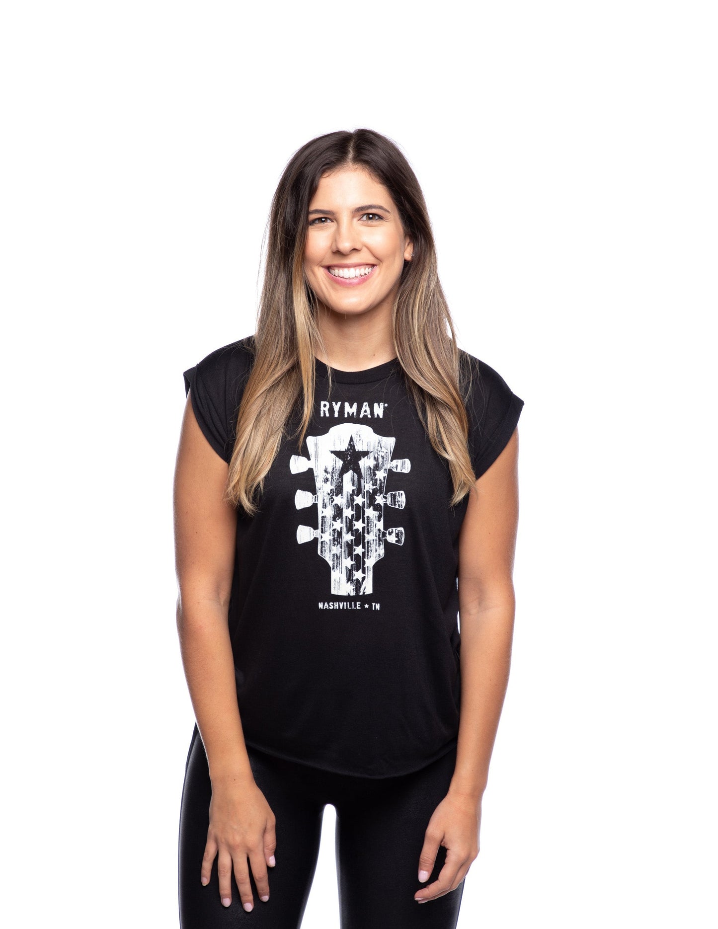Ryman Flag Guitar Head Women's T-Shirt