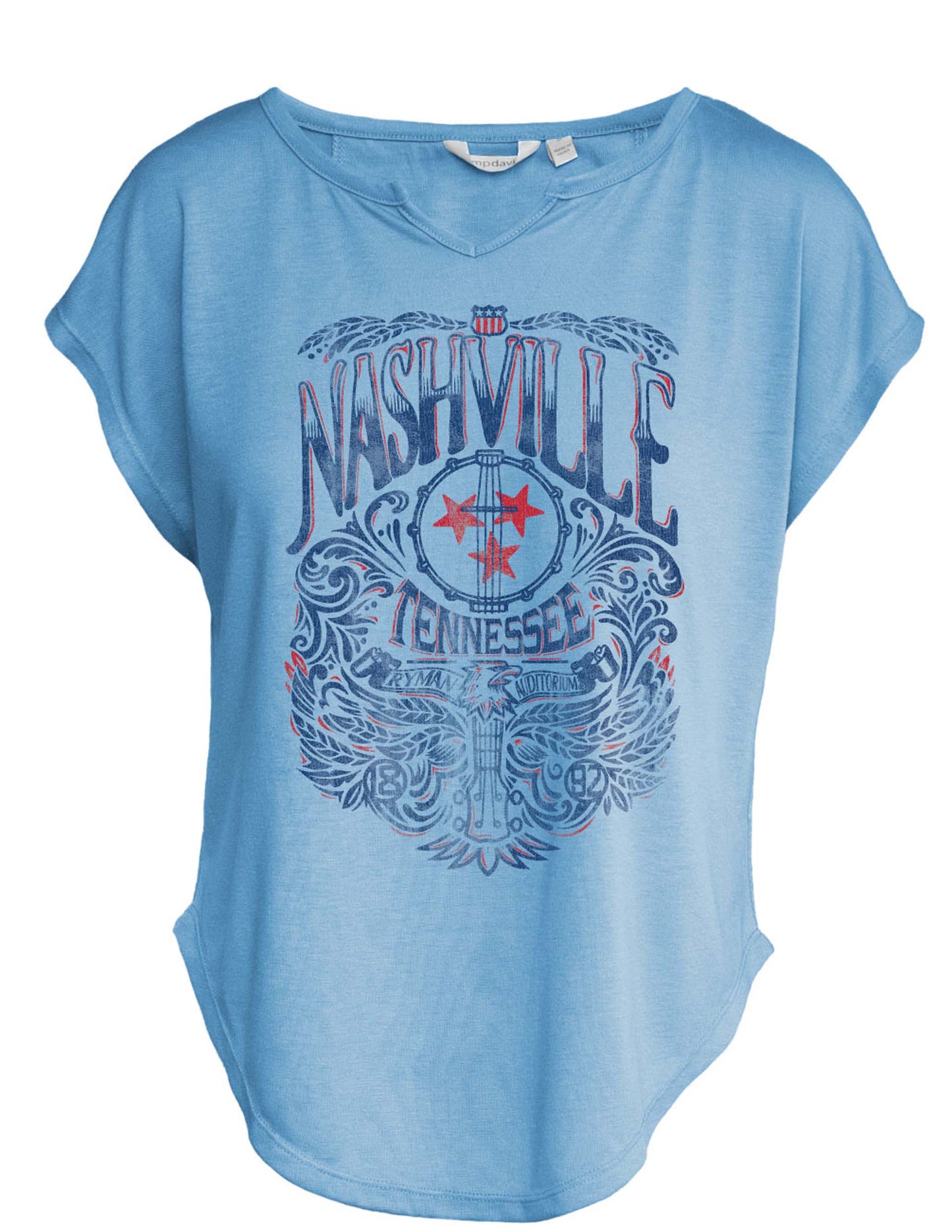 Ryman Flowy Americana Tri-Star T-Shirt