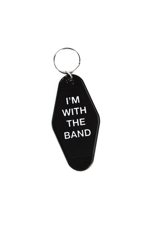 Ryman Im With The Band Hotel Room Keychain