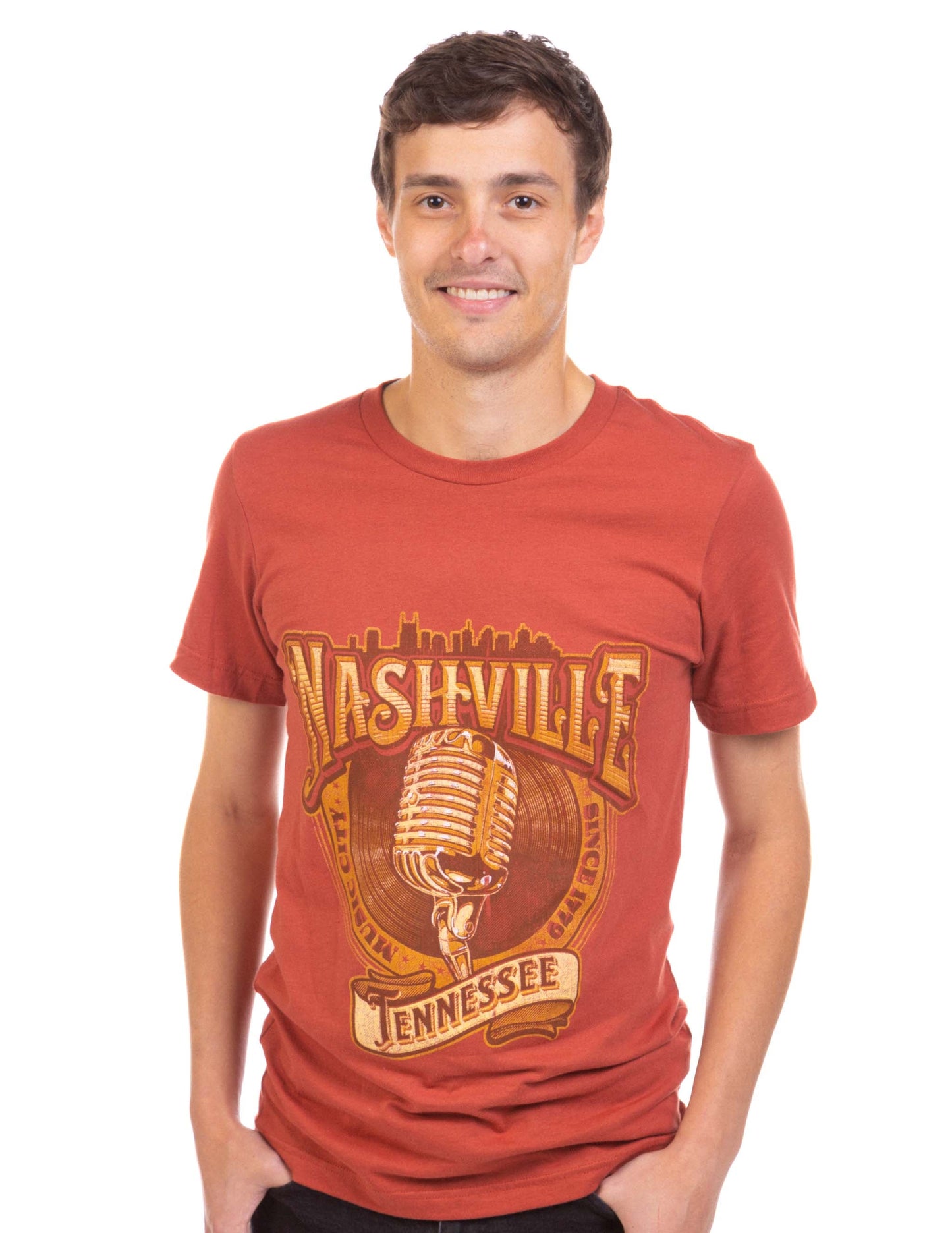 Ryman Retro Microphone Graphic T-Shirt