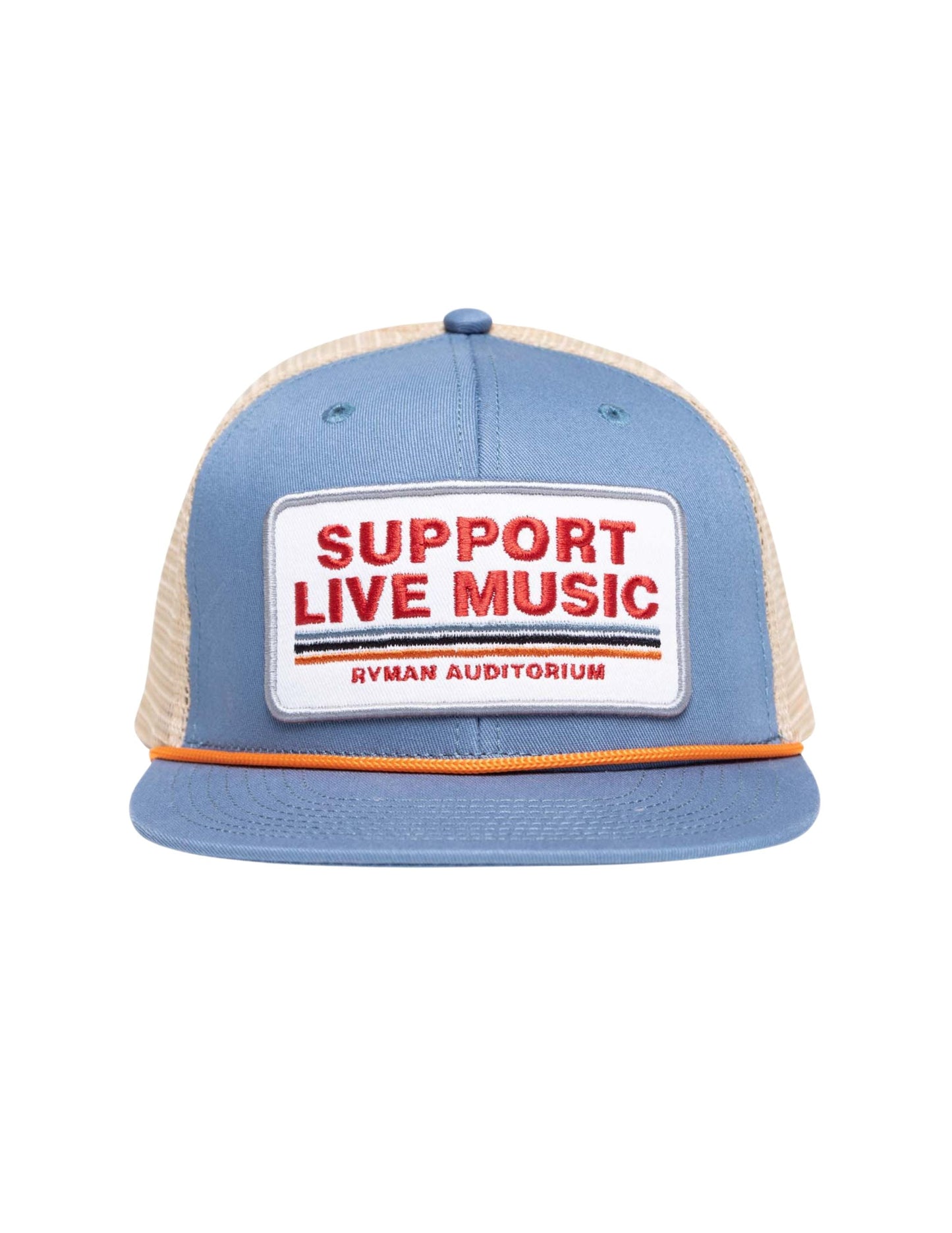 Ryman Support Live Music Patch Trucker Hat