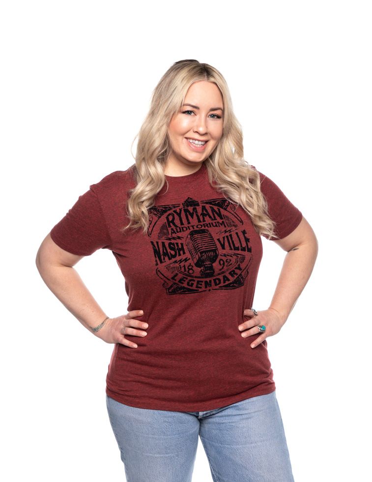 Ryman Unisex Legendary Flocked T-Shirt