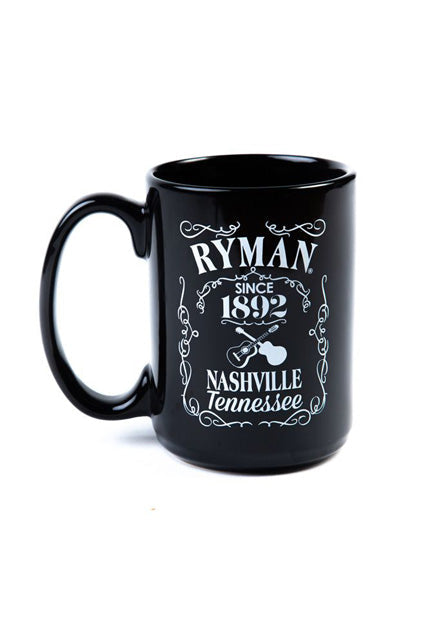 Ryman Whiskey Label Coffee Mug
