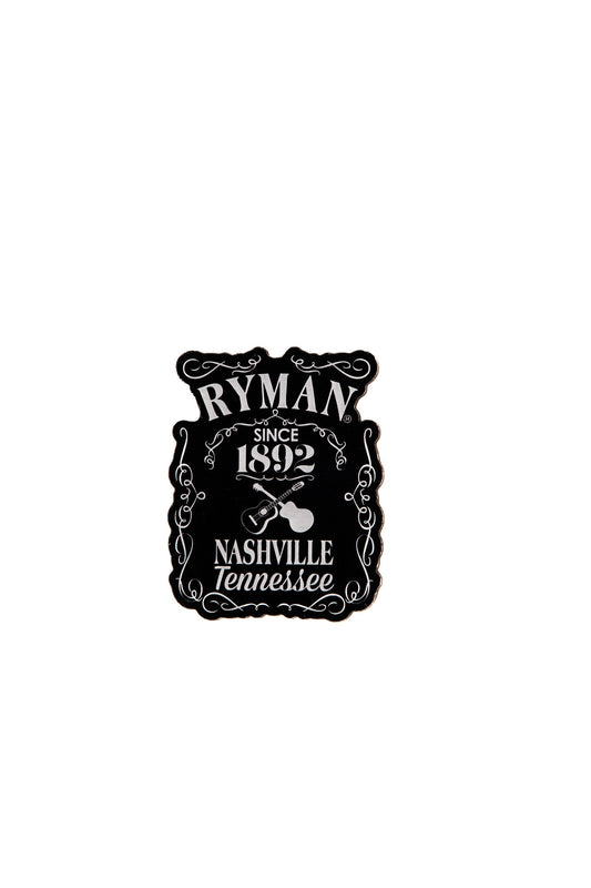 Ryman Whiskey Label Magnet