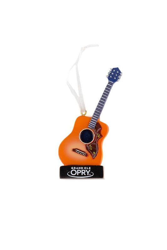 Sculpted Plaza Guitar Ornament