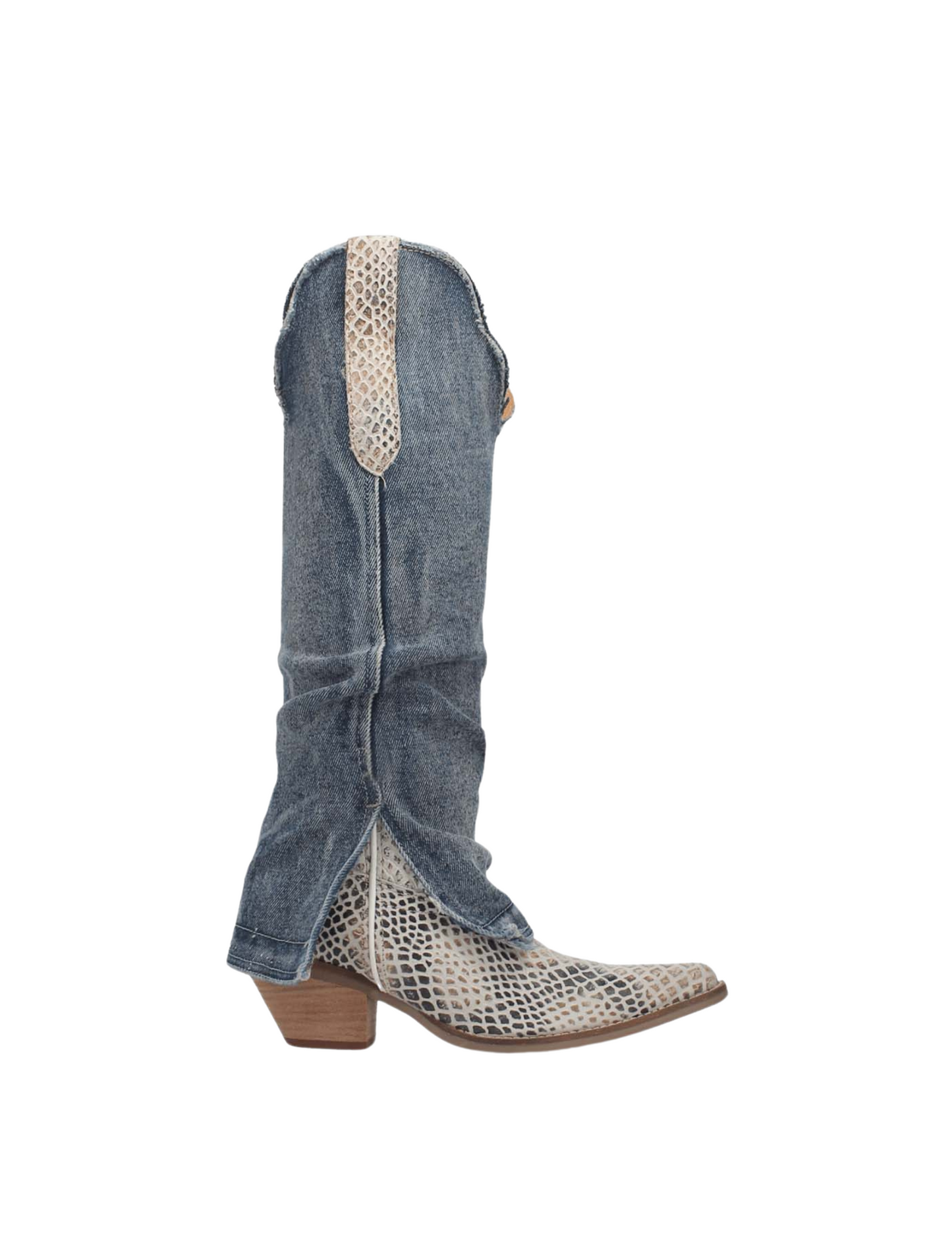 Shabby Denim Boot by Dingo