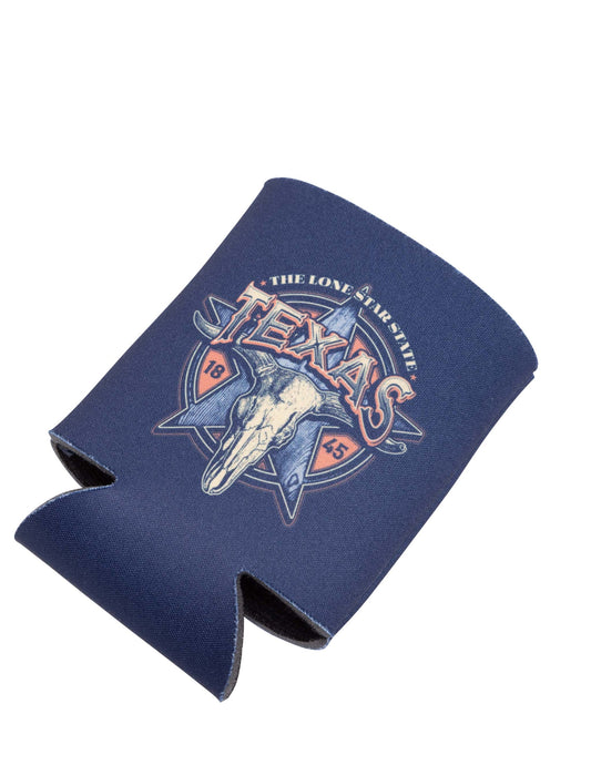 Texas Lone Star Steer Koozie